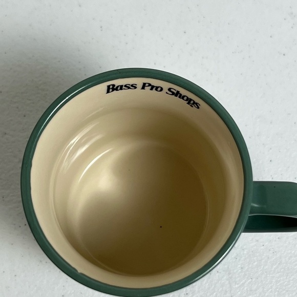 Bass Pro Shop Green Moose Coffee Mug 16oz Hunting Cup - Picture 6 of 8